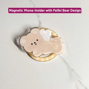 قاعدة هاتف مغناطيسية بتصميم Feifei Bear