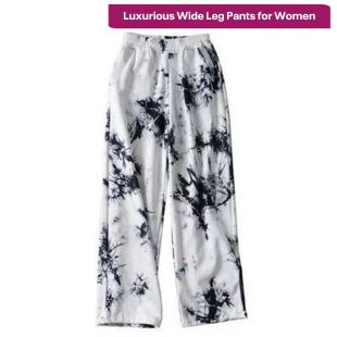 Luxurious Wide Leg Pants for Women