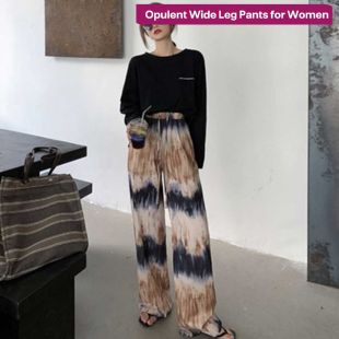 Opulent Wide Leg Pants for Women