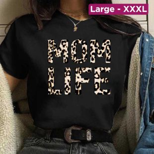 Stylish Women's Printed Half Sleeve T-Shirt