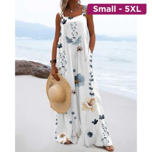 Colorful Sleeveless Summer Jumpsuit For Women