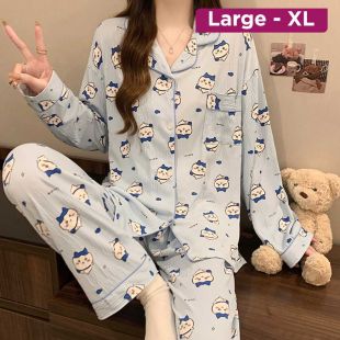 Luxurious Korean Style Pajama Set for Women