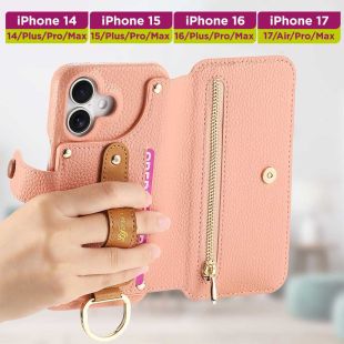 غطاء حماية جلد أنيق لهواتف آيفون