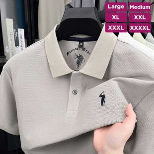 تيشيرت بولو قطن فاخر للرجال