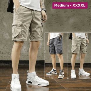 Men’s Multi-Pocket Summer Shorts