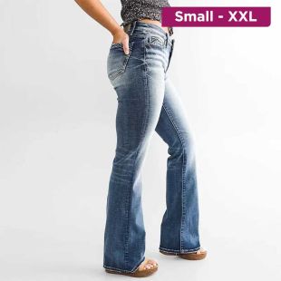 Wide-Leg Denim Jeans for Women