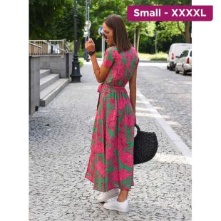 Printed Midi Dress for Women