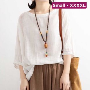 Women's Wide-sleeve Top