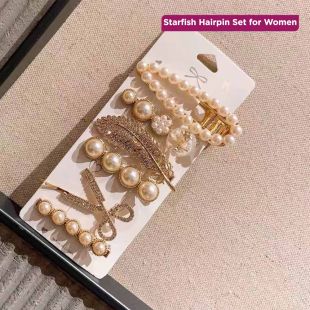 Starfish Hairpin Set for Women