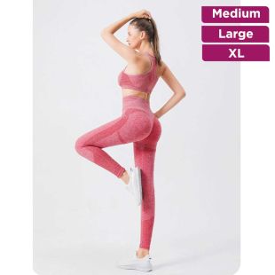 High Waist Polka Yoga Pants for Women