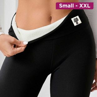 Kitten Fleece Lined Trousers For Women