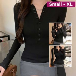 Slim Long Sleeve T-Shirt For Women