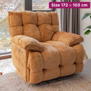 Manual Adjustable Swivel Relax Chair - 172 × 103 cm