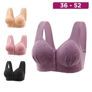Wireless Bra With Front Closure Design For Women
