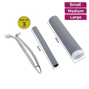 مجموعة من 3 أغطية لمقابض أواني الطهي من السيليكون