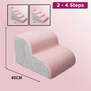 Multi-Step Pet Climbing Stairs