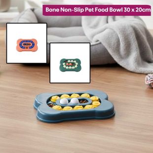 Bone Non-Slip Pet Food Bowl