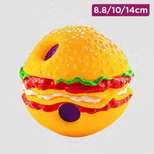 Dog Toy Ball In Burger Shape