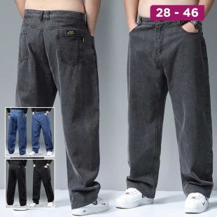 بنطلون واسع مرتفع الخصر للرجال