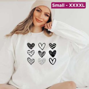 Opulent Printed Sweatshirt for Women