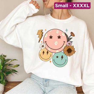 Classy Printed Sweatshirt for Women