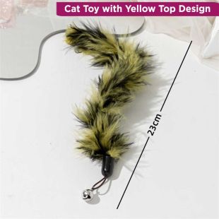 لعبة للقطط بتصميم Yellow Top