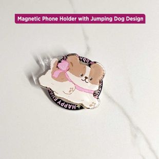 قاعدة هاتف مغناطيسية بتصميم Jumping Dog