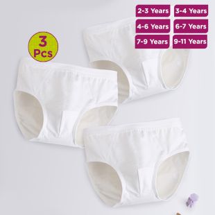 Soft Pure Cotton Comfortable Briefs for Boys - 3Pcs