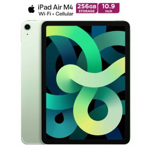 Apple iPad Air 4 10.9-inch 256GB Wi-Fi + Cellular - Green (New Product / Open Box)