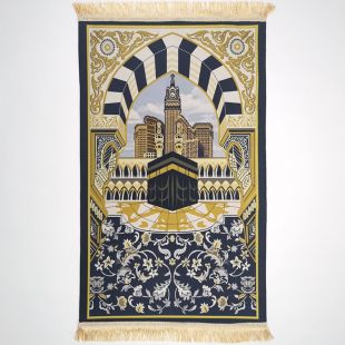 سجادة صلاة سميكة بتصميم إسلامي فاخر