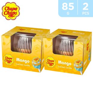 Chupa Chups Mango Scented Candle 2 x 85 G
