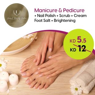 Manicure & Pedicure from Levant Salon