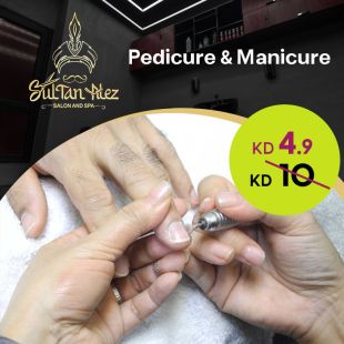 Manicure Pedicure from Sultan Alez Salon & Spa 