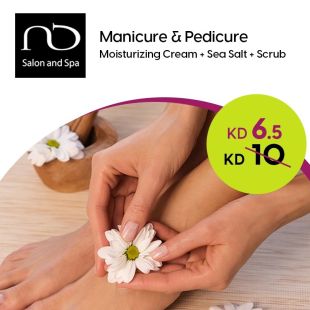 Manicure Pedicure Package from Nadia Dashti Salon & Spa