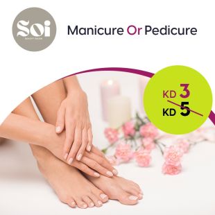 Manicure or Pedicure at Soi Beauty Salon