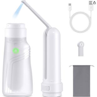 شطاف السفر اليدوي للعناية الشخصية 400 مل مع 3 أوضاع