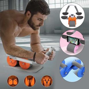 Automatic Rebound Ab Abdominal Exercise Roller Wheel