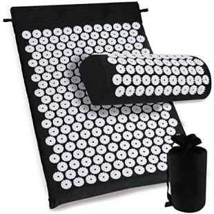 بساط ووسادة العلاج بالضغط على الإبر لتخفيف آلام الجسم