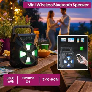 Mini Wireless Bluetooth Speaker 17×10×9 CM