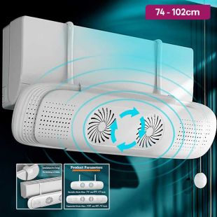 Adjustable Air Conditioner Deflector