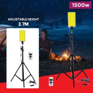 Sanford 1500W COB LED Camping Light with Tripod & Remote