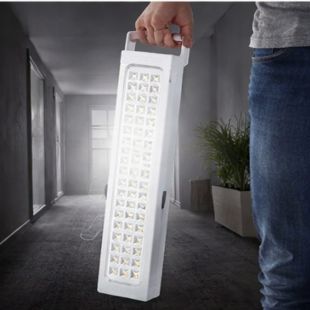 مصباح طوارئ LED قابل للشحن 60 لمبة