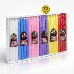 72Pcs Scented Candles Set
