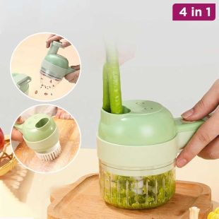 4 in 1 Portable Electric Vegetable Cutter