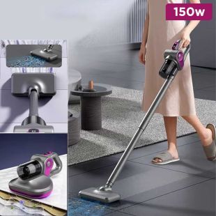 3 in 1 Cordless Vacuum Cleaner with UV Sterilization and Mite Removal 150W