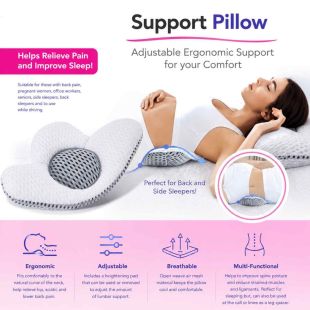 Triangle Lumbar Support Pillow