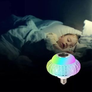 Smart RGB LED Bulb with Bluetooth and Remote Control