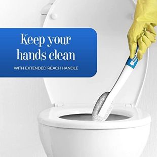 Pumice Stone Toilet Cleaning Wand with Hook