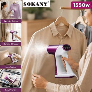 SOKANY Magic Vacuum Garment Steamer 1550W