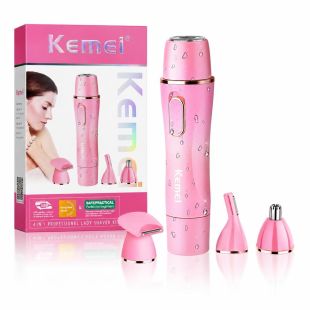 4 in1 Wet and Dry Cordless Epilator for Women by Kemei